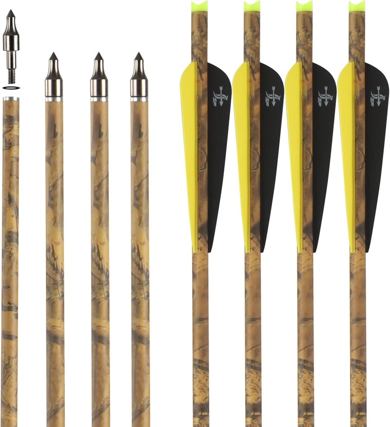 sf. Crossbow Bolts Crossbow Arrows Carbon Archery for Hunting and Target Practice(Pack of 12) - Image 4